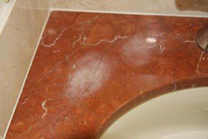 Stained Countertop