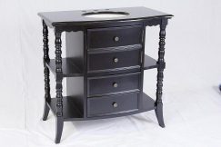 38 Inch Cottage Style Single Sink Bathroom Vanity with Drawers