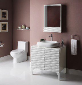 white bathroom vanities 