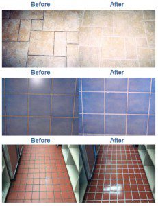 The quickest way to clean kitchen tiles