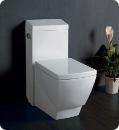 Apus One Piece Square Toilet with Soft Close Seat