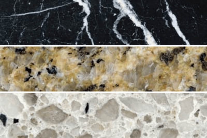 bathroom countertop material