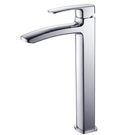 Chrome Single Hole Vessel Sink Faucet